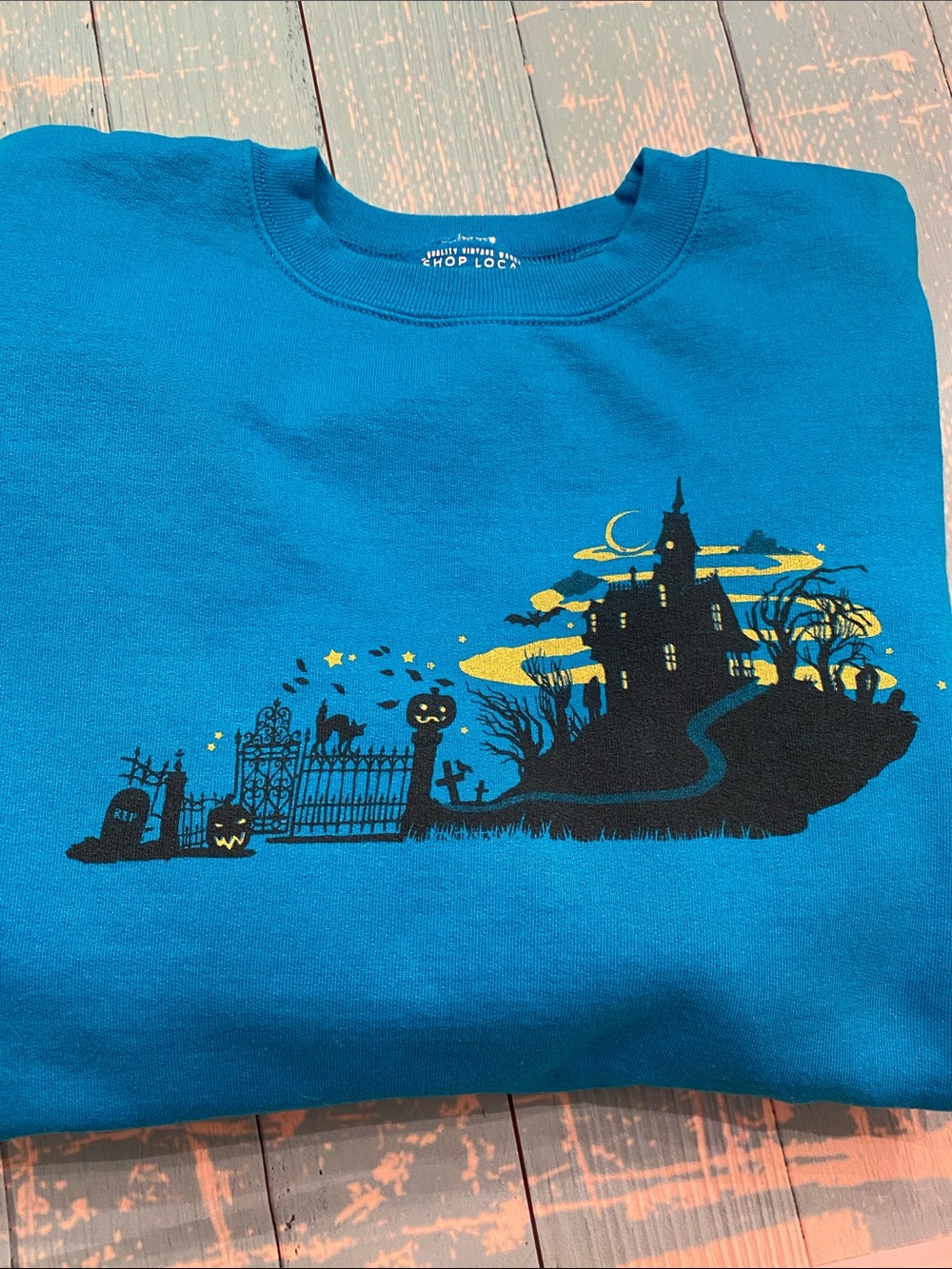 Blue Halloween Kentucky Crewneck Sweatshirt